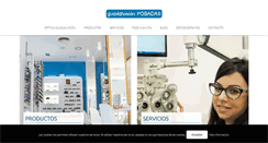 Desktop Screenshot of guadalvisionoptica.com